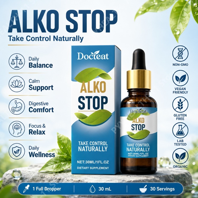 Herbal Wellness Drops - Plant Extract Herbal Liquid Drops with