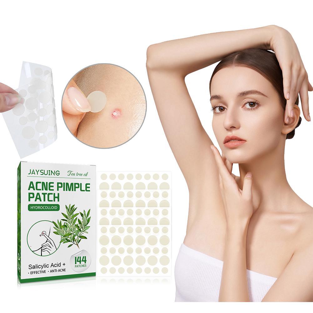 Herbal Wellness Tea - 144pcs Acne Pimple Patches Translucent Matte
