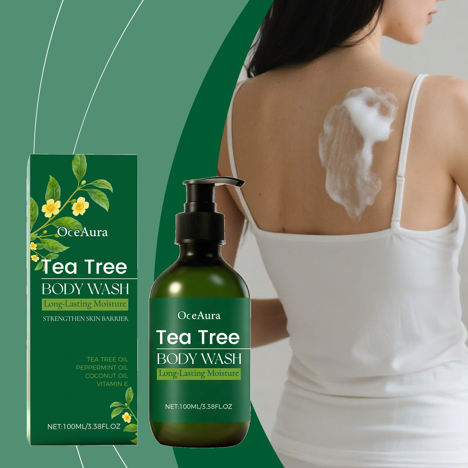 Herbal Wellness Tea - Tea Tree Refreshing Shower Gel Clean