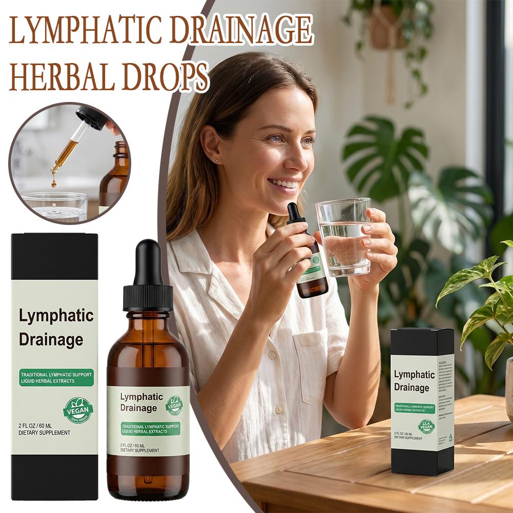 60ml Lymphatic Drainage Herbal - Herbal Wellness Drops ulasan dan harga