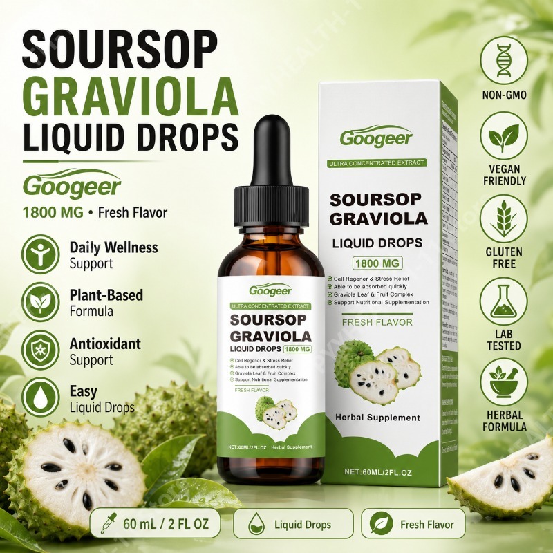 Soursop Graviola Leaf and Frui - Herbal Wellness Drops ulasan dan harga
