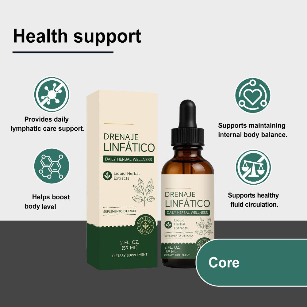 59ml Drenaje Linfatico Natural - Herbal Wellness Drops ulasan dan harga