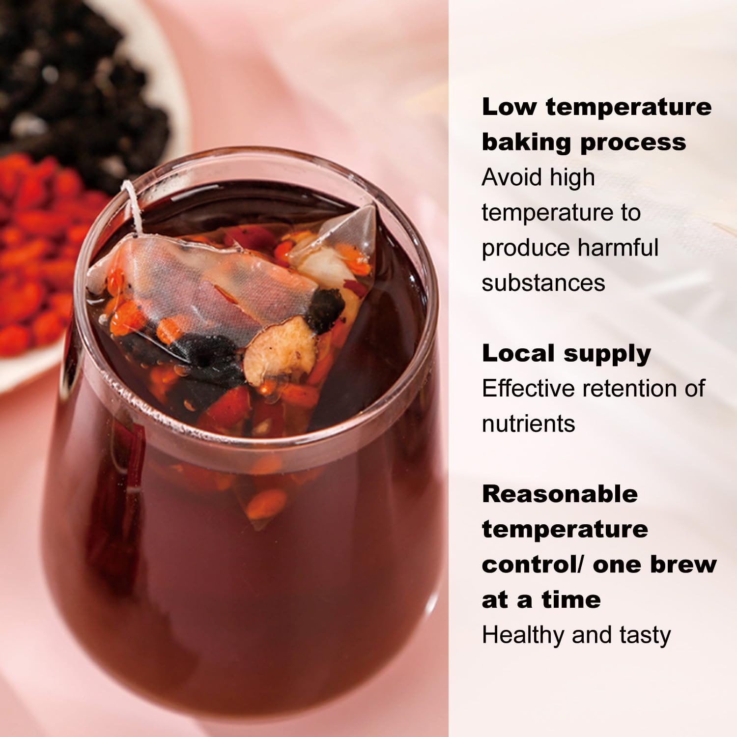 Ginseng Five Treasures Tea Kid - Herbal Wellness Tea ulasan dan harga