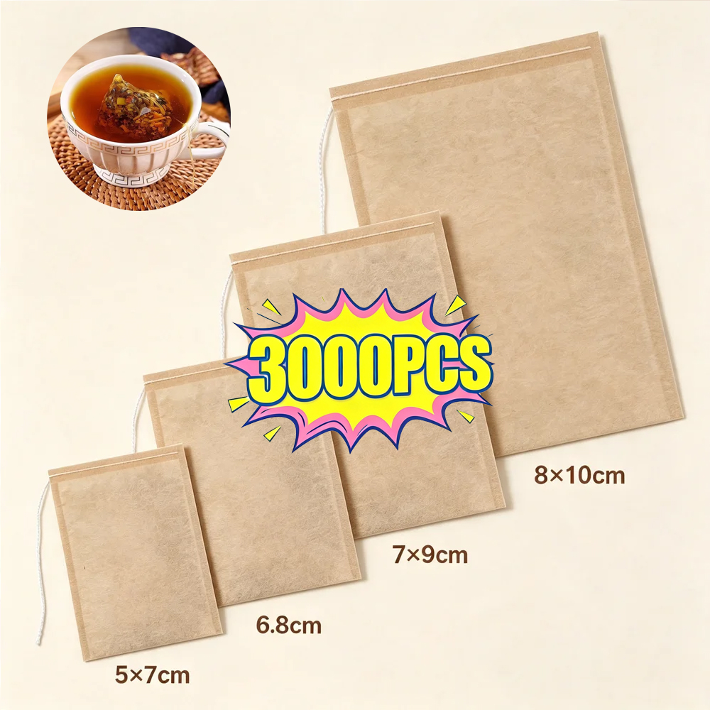 100/3000Pcs Disposable Tea Fil - Herbal Wellness Tea ulasan dan harga