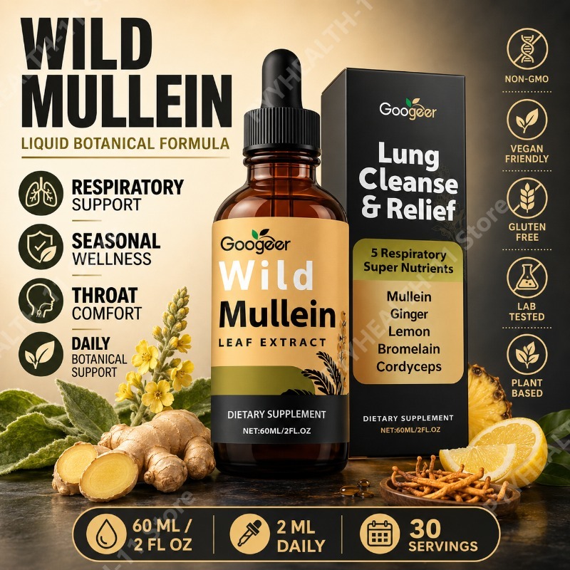 Mullein Liquid Drops Herbal Bl - Herbal Wellness Drops ulasan dan harga