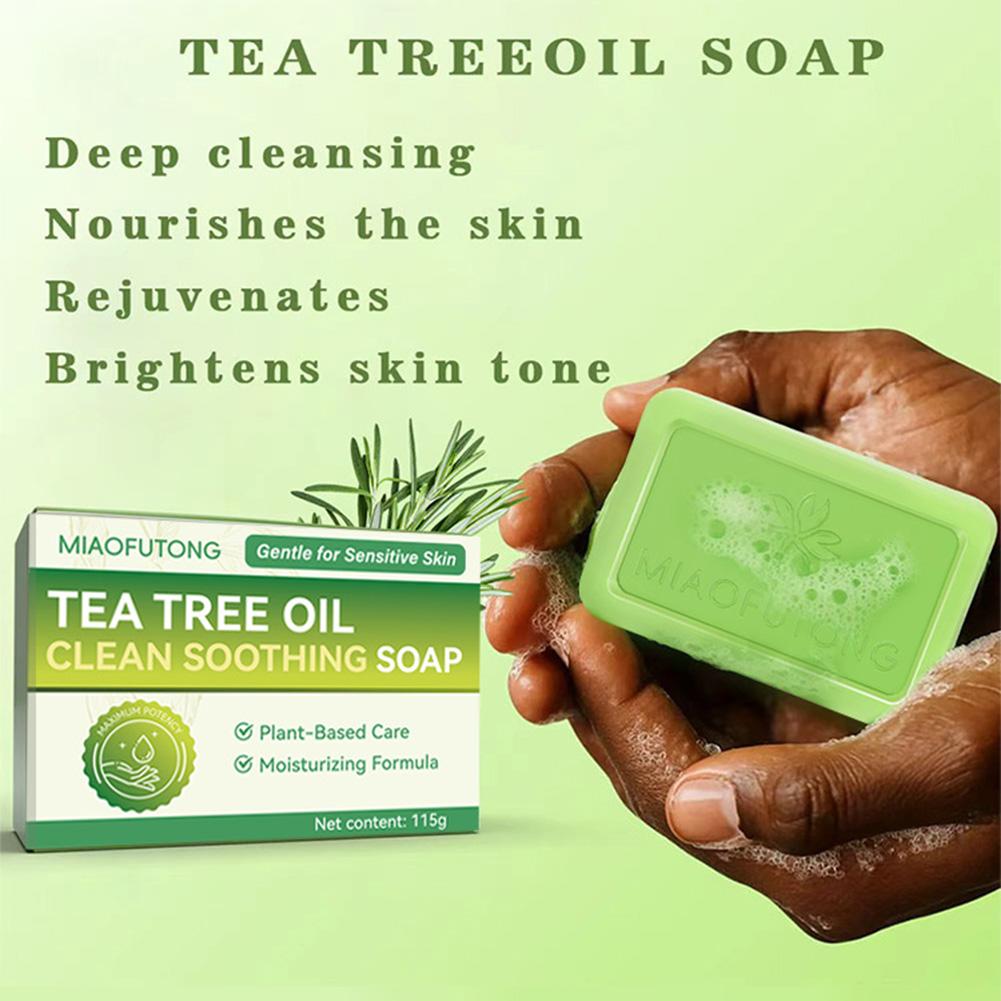 Tea Tree Oil Soap Natural Soap - Herbal Wellness Tea ulasan dan harga