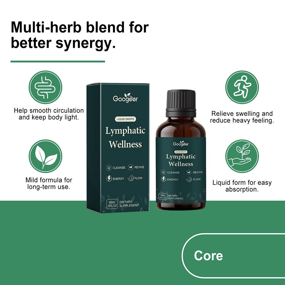 60ml Lymphatic Support Liquid  - Herbal Wellness Drops ulasan dan harga