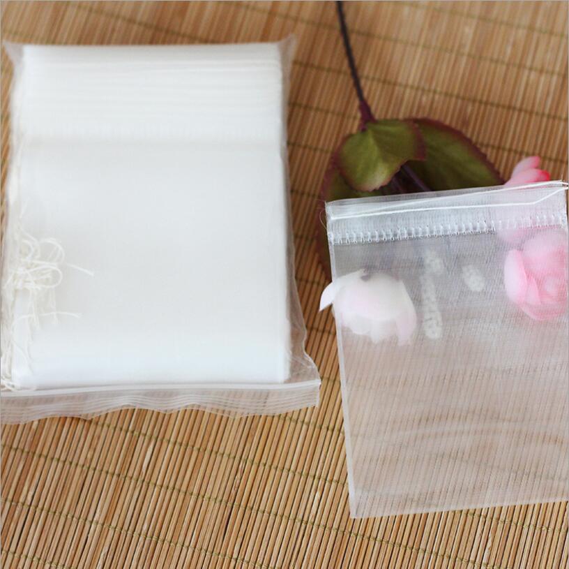 50pcs/lot Empty Tea Bag Nylon  - Herbal Wellness Tea ulasan dan harga